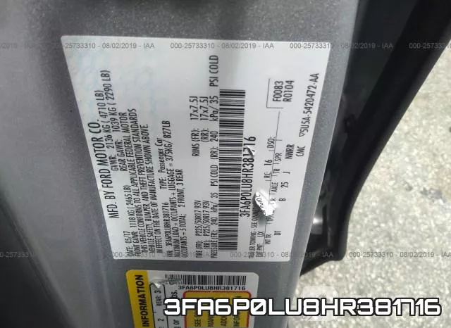 3FA6P0LU8HR381716 фото 10