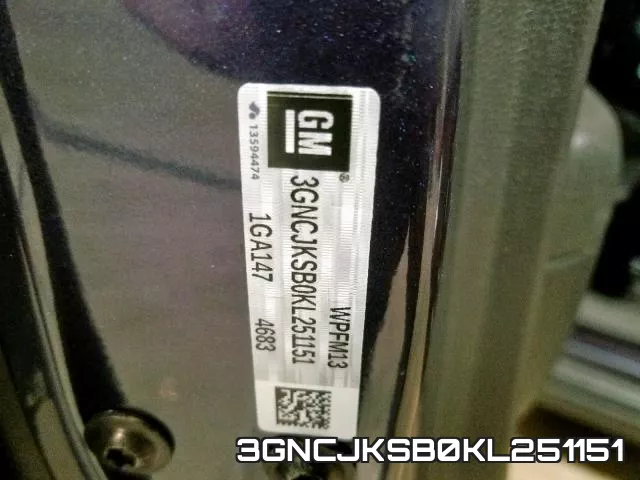 3GNCJKSB0KL251151 фото 2