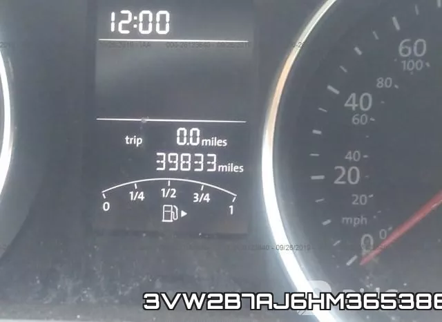 3VW2B7AJ6HM365386 фото 8