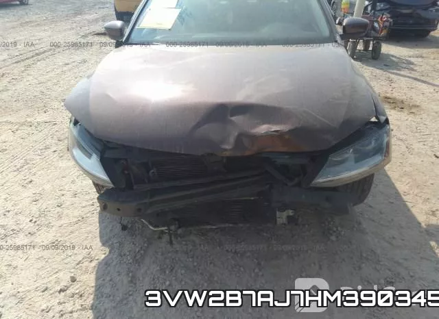 3VW2B7AJ7HM390345 фото 7