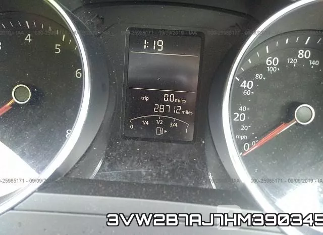 3VW2B7AJ7HM390345 фото 8
