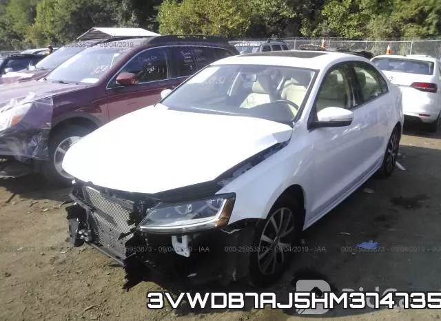 3VWDB7AJ5HM374735 фото 3