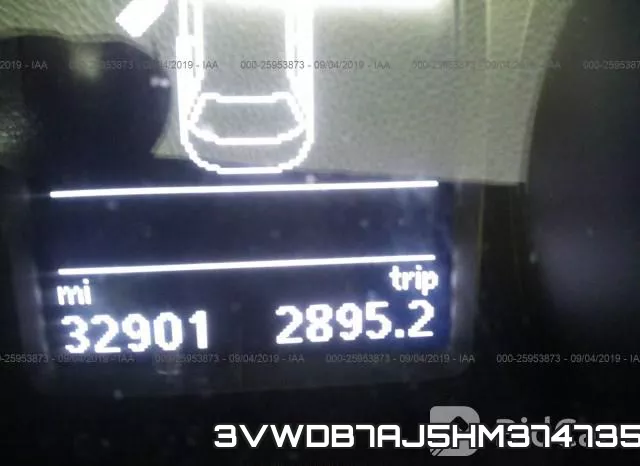 3VWDB7AJ5HM374735 фото 8