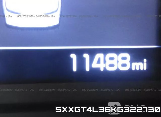 5XXGT4L36KG322730 фото 8