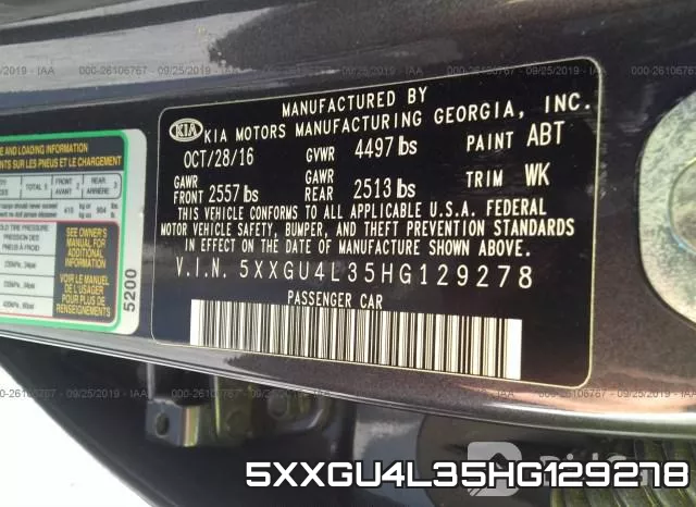 5XXGU4L35HG129278 фото 10