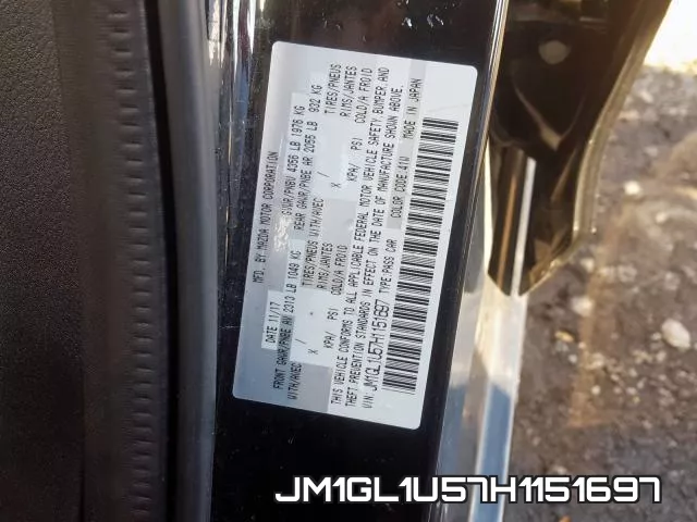 JM1GL1U57H1151697 фото 2