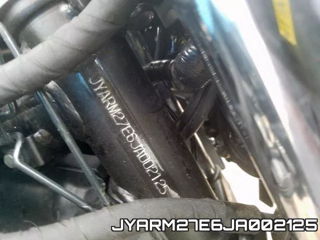 JYARM27E6JA002125 фото 2