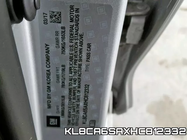 KL8CA6SAXHC812332 фото 2