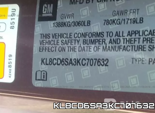 KL8CD6SA3KC707632 фото 10