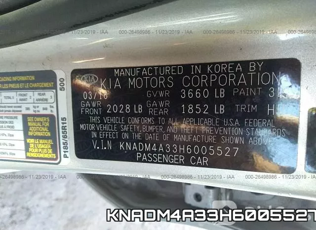 KNADM4A33H6005527 фото 10