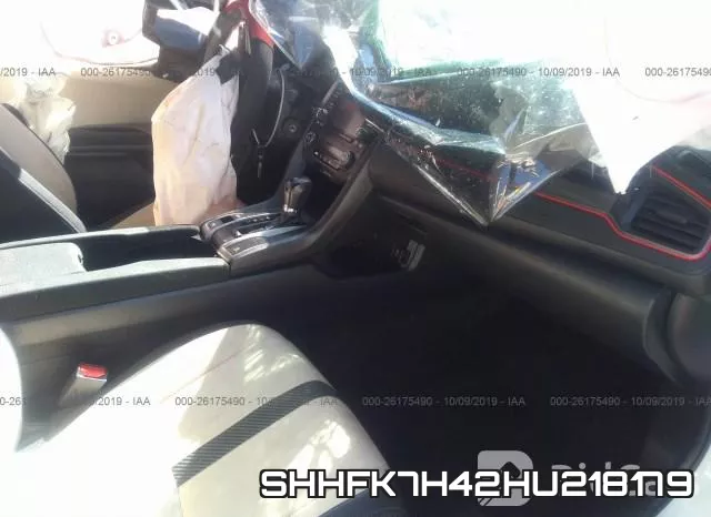 SHHFK7H42HU218179 фото 6
