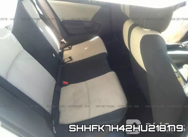 SHHFK7H42HU218179 фото 9