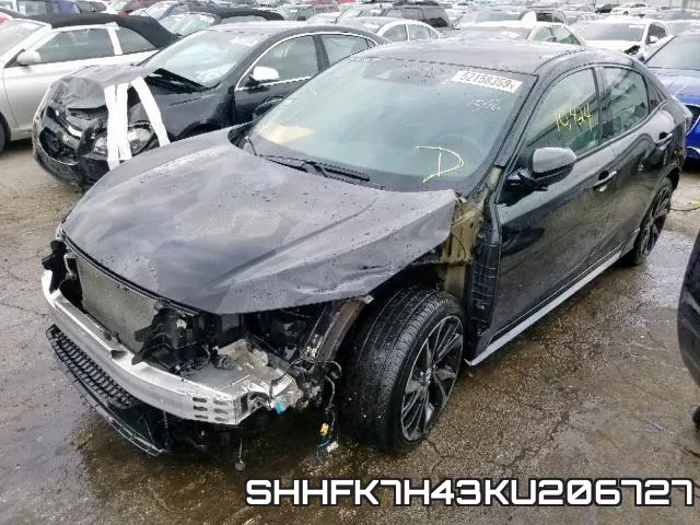 SHHFK7H43KU206727 фото 3