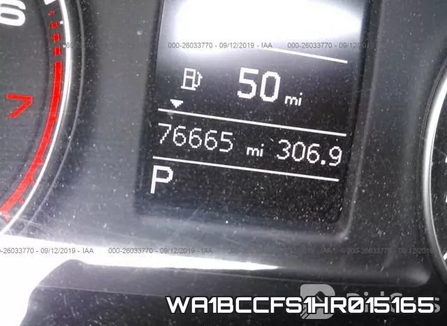 WA1BCCFS1HR015165 фото 8