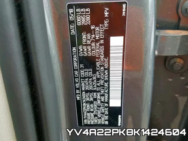 YV4A22PK8K1424604 фото 2