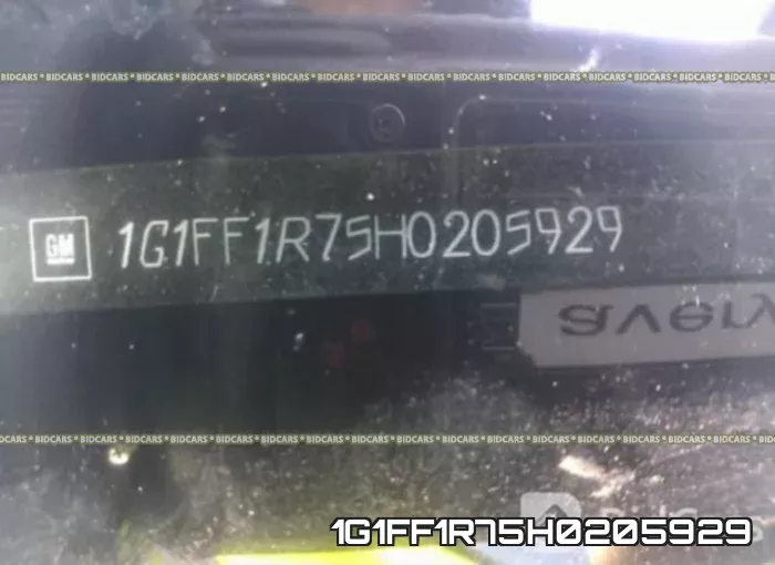 1G1FF1R75H0205929 фото 10