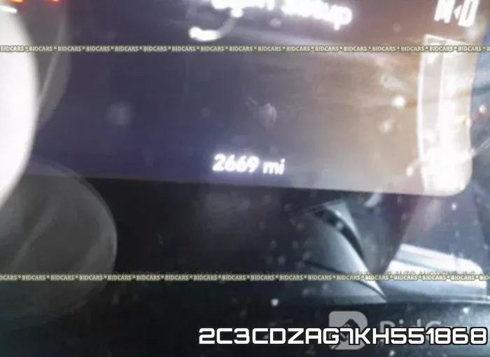 2C3CDZAG7KH551868 фото 8