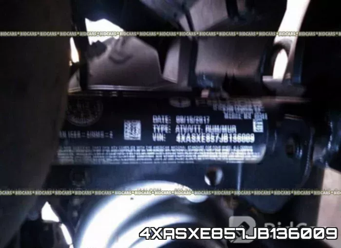 4XASXE857JB136009 фото 2