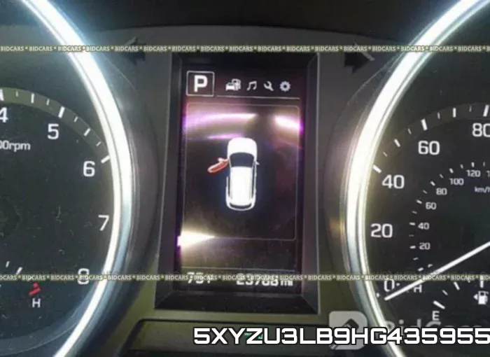 5XYZU3LB9HG435955 фото 8