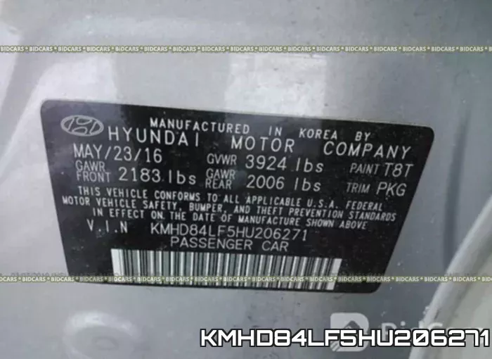 KMHD84LF5HU206271 фото 10