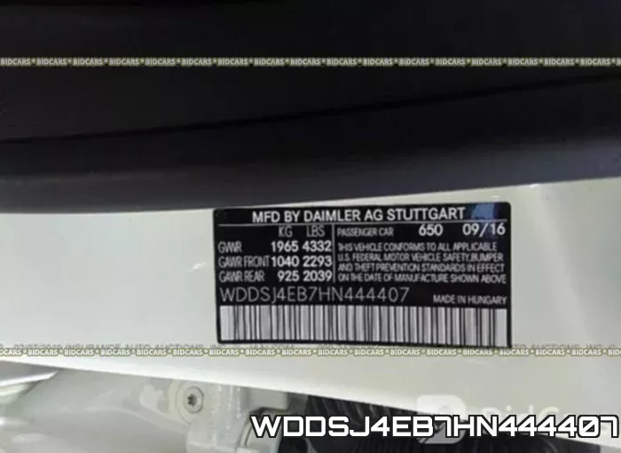 WDDSJ4EB7HN444407 фото 10