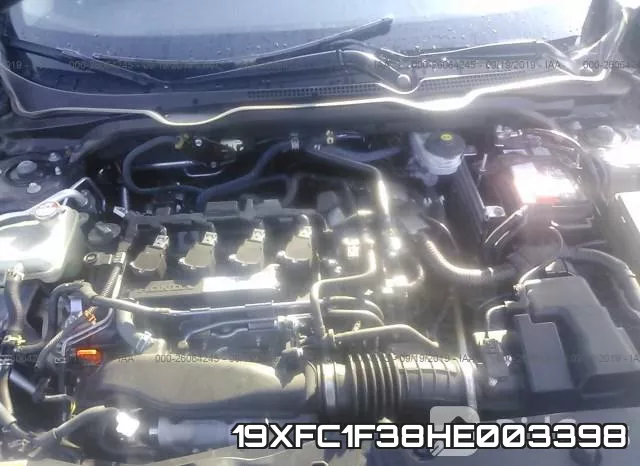 19XFC1F38HE003398 фото 2