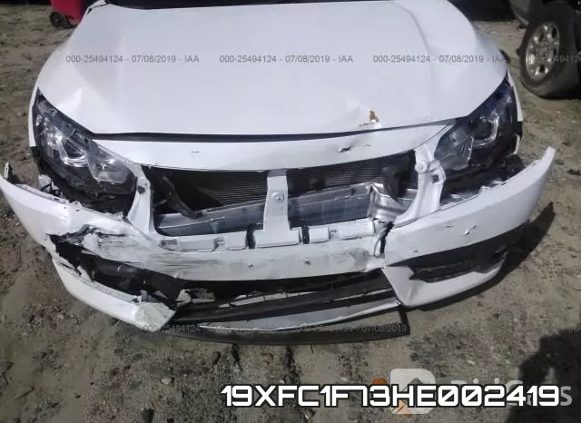 19XFC1F73HE002419 фото 7