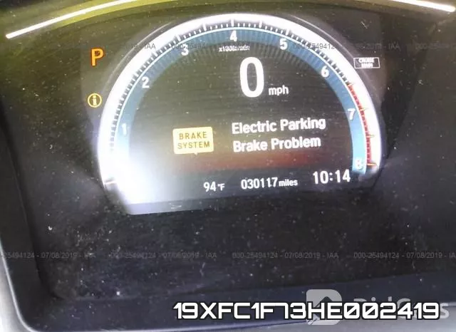 19XFC1F73HE002419 фото 8