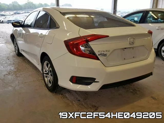 19XFC2F54HE049205 фото 4
