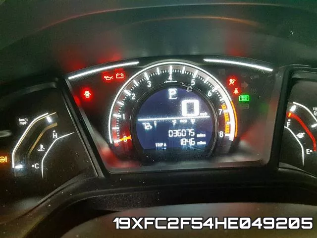 19XFC2F54HE049205 фото 9