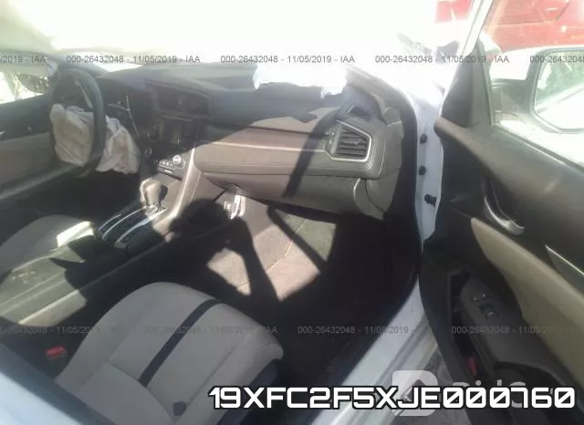 19XFC2F5XJE000760 фото 6