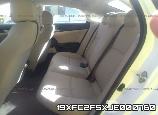 19XFC2F5XJE000760 фото 9