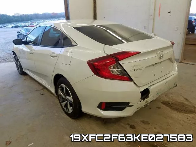 19XFC2F63KE027583 фото 4