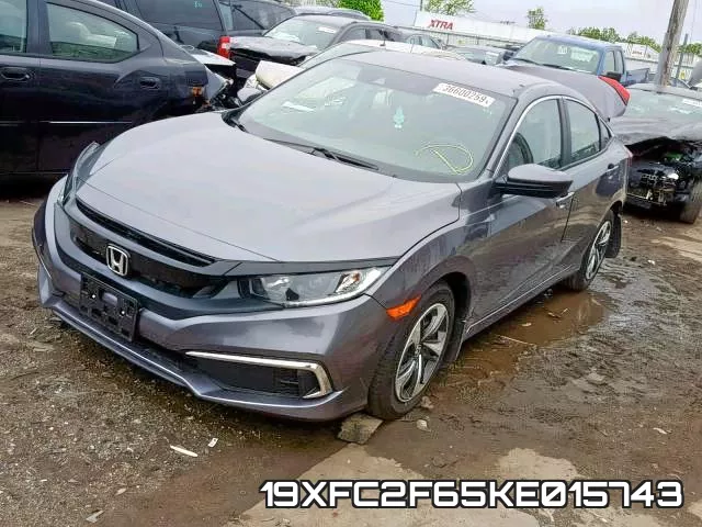 19XFC2F65KE015743 фото 3