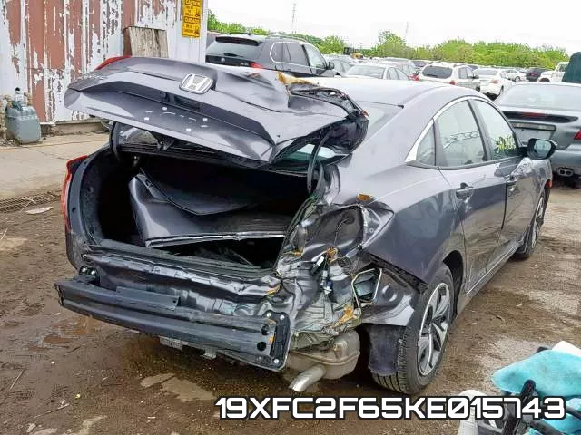 19XFC2F65KE015743 фото 5