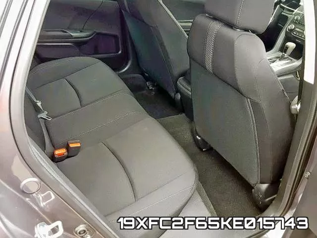 19XFC2F65KE015743 фото 7