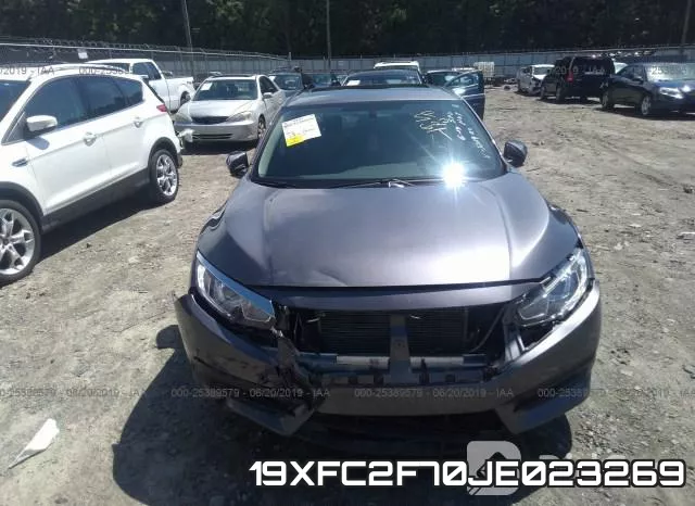 19XFC2F70JE023269 фото 7