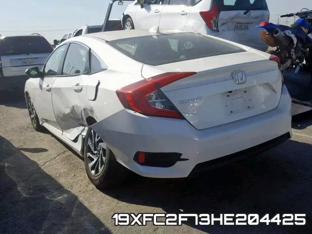19XFC2F73HE204425 фото 4