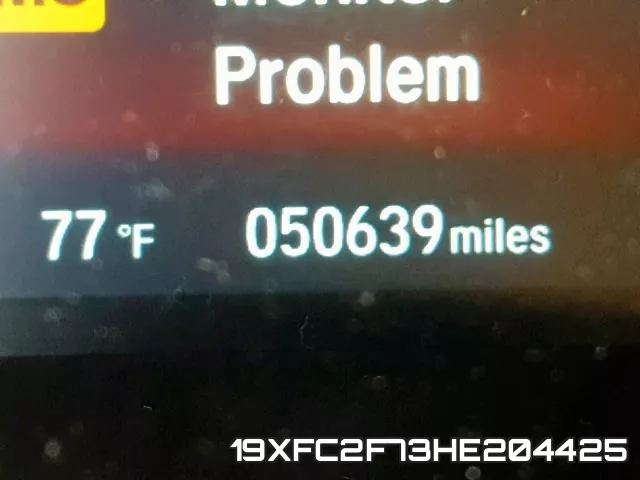 19XFC2F73HE204425 фото 9