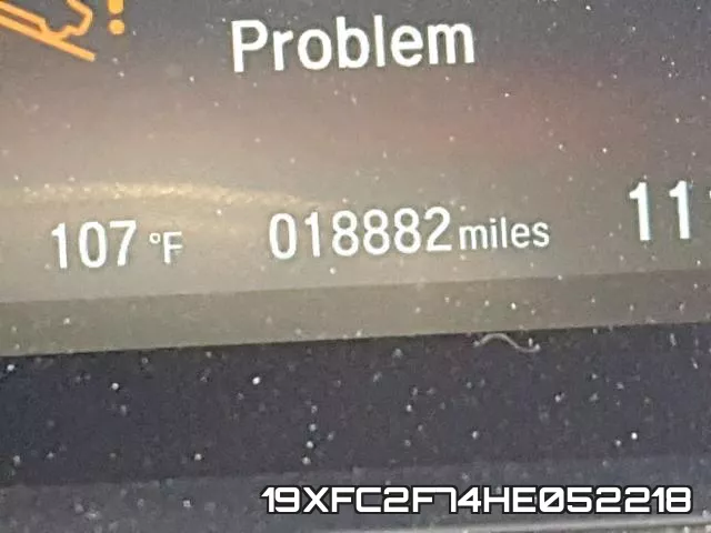 19XFC2F74HE052218 фото 8