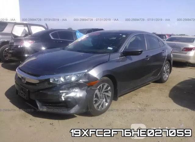 19XFC2F76HE027059 фото 3