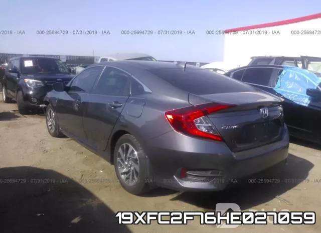 19XFC2F76HE027059 фото 4