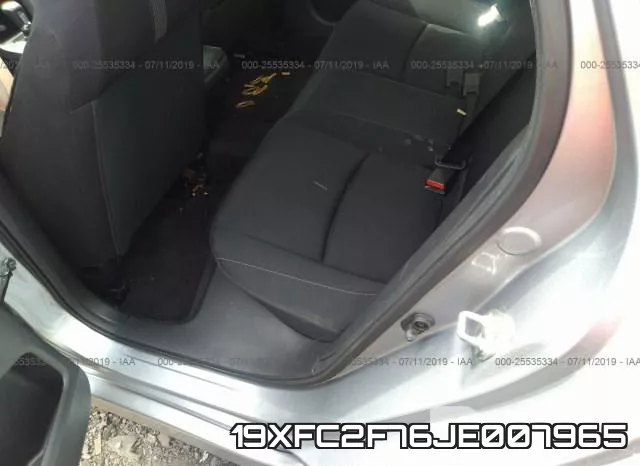 19XFC2F76JE007965 фото 9