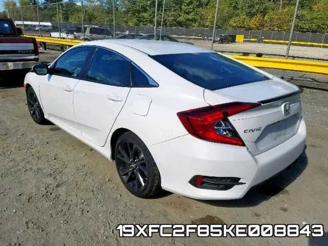 19XFC2F85KE008843 фото 4