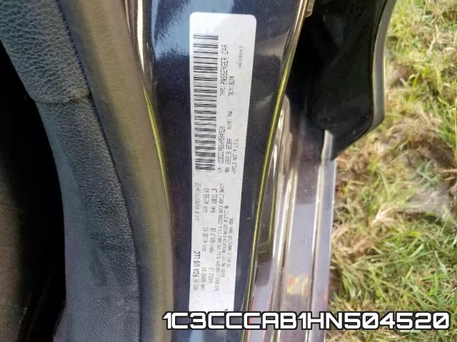 1C3CCCAB1HN504520 фото 2