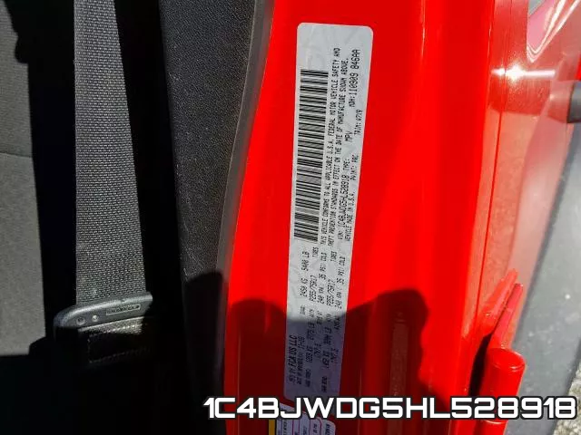 1C4BJWDG5HL528918 фото 2