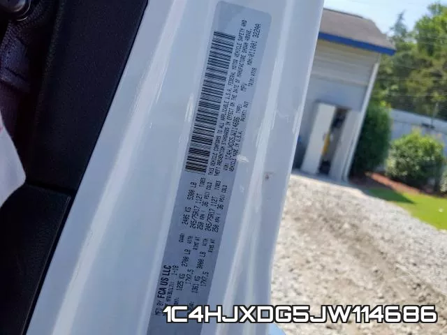 1C4HJXDG5JW114686 фото 2