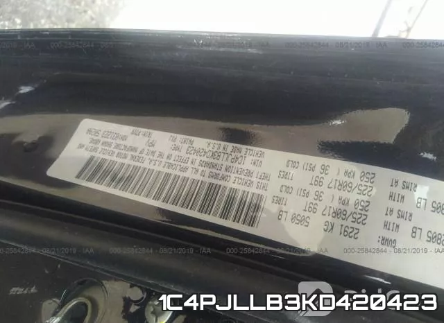1C4PJLLB3KD420423 фото 10