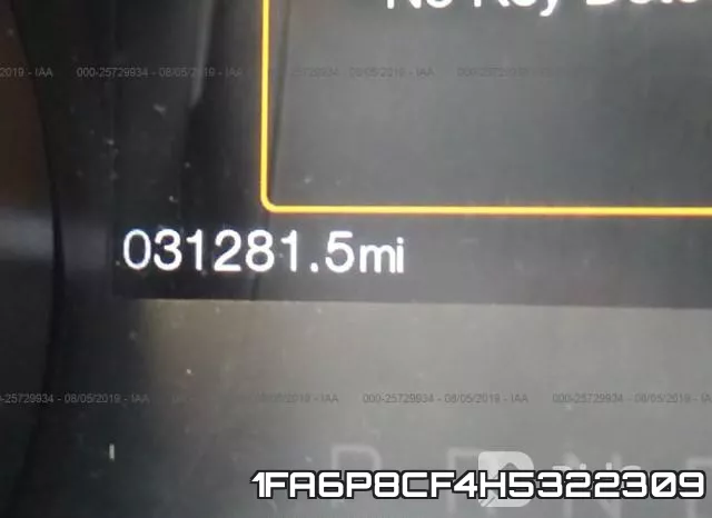 1FA6P8CF4H5322309 фото 7