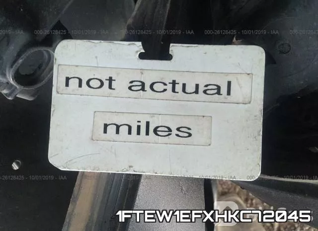 1FTEW1EFXHKC72045 фото 8